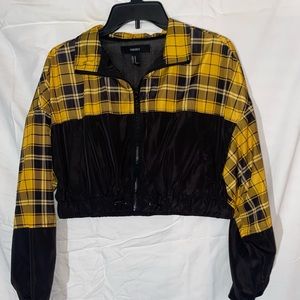 Forever21 Cropped Windbreaker Jacket